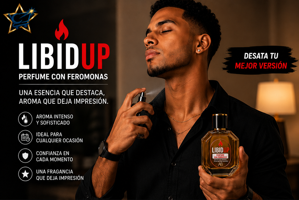 LIBIDUP – Perfume con Feromonas para Hombre | 50 ml