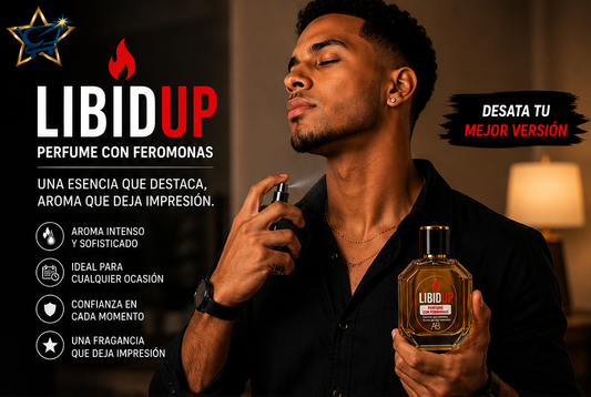 LIBIDUP – Perfume con Feromonas para Hombre | 50 ml