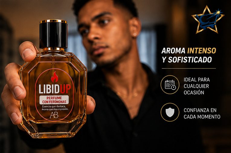 LIBIDUP – Perfume con Feromonas para Hombre | 50 ml