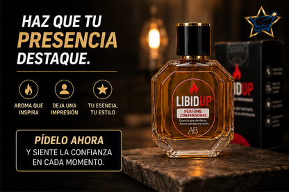 LIBIDUP – Perfume con Feromonas para Hombre | 50 ml