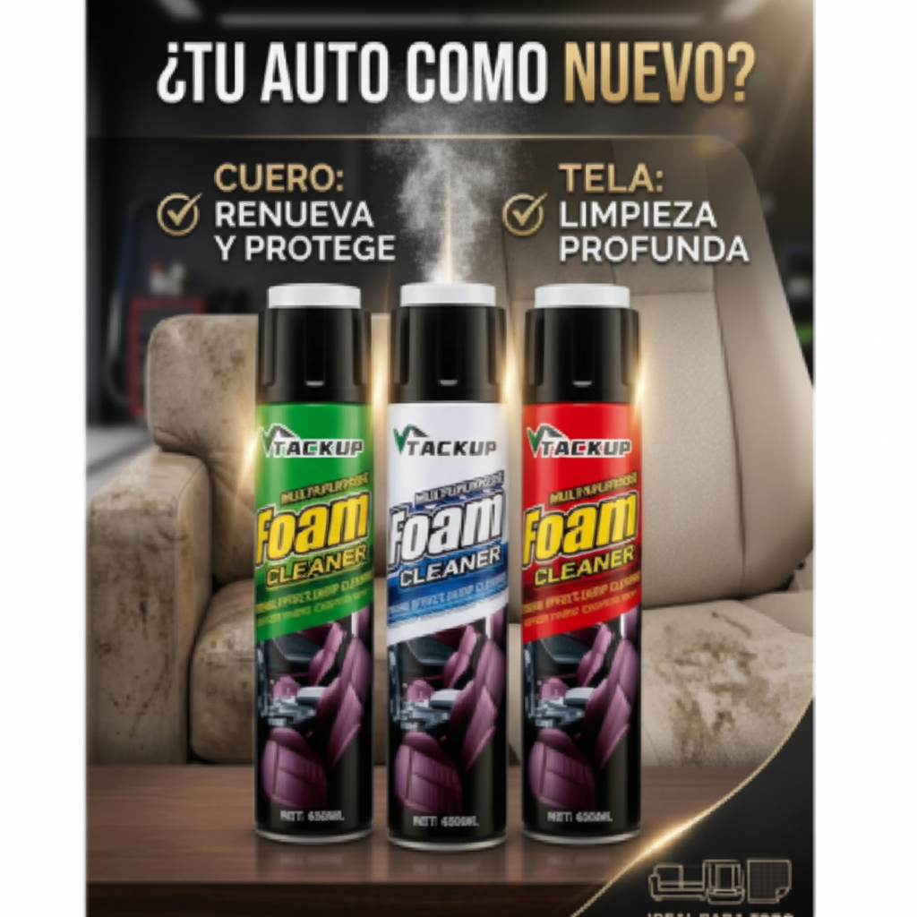 Foam Cleaner – Limpiador Multiusos para Auto